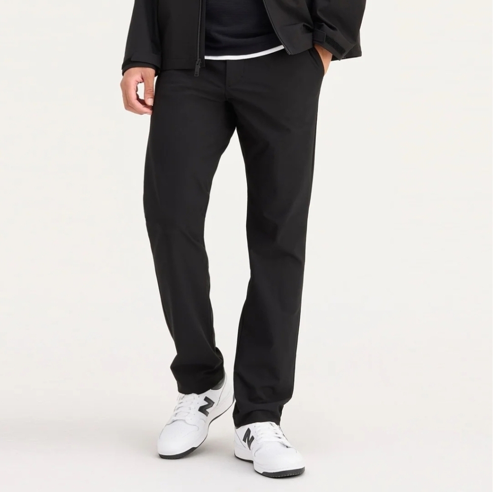 Dockers Black 4 Way Stretch Golf Pants w 4 Pockets